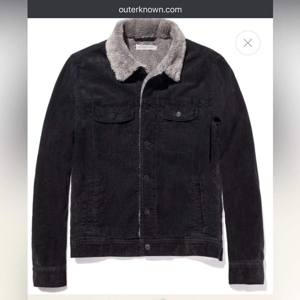 Outerknown Paz Cord Trucker Jacket